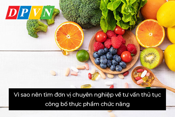tư vấn thủ tục công bố thực phẩm chức năng tại tphcm